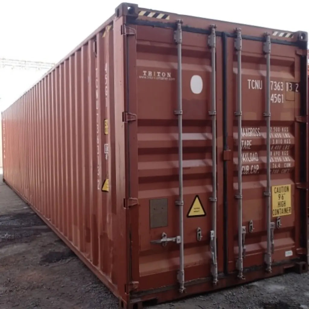 40 ft High Cube Used - Cargo Worthy