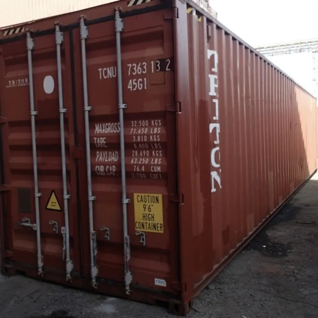 40 ft High Cube Used - Cargo Worthy