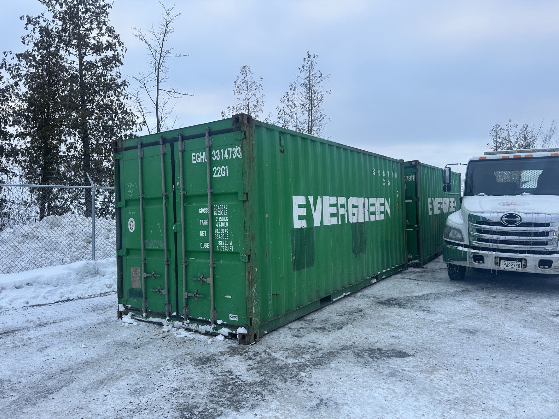 20 ft Used - Cargo Worthy