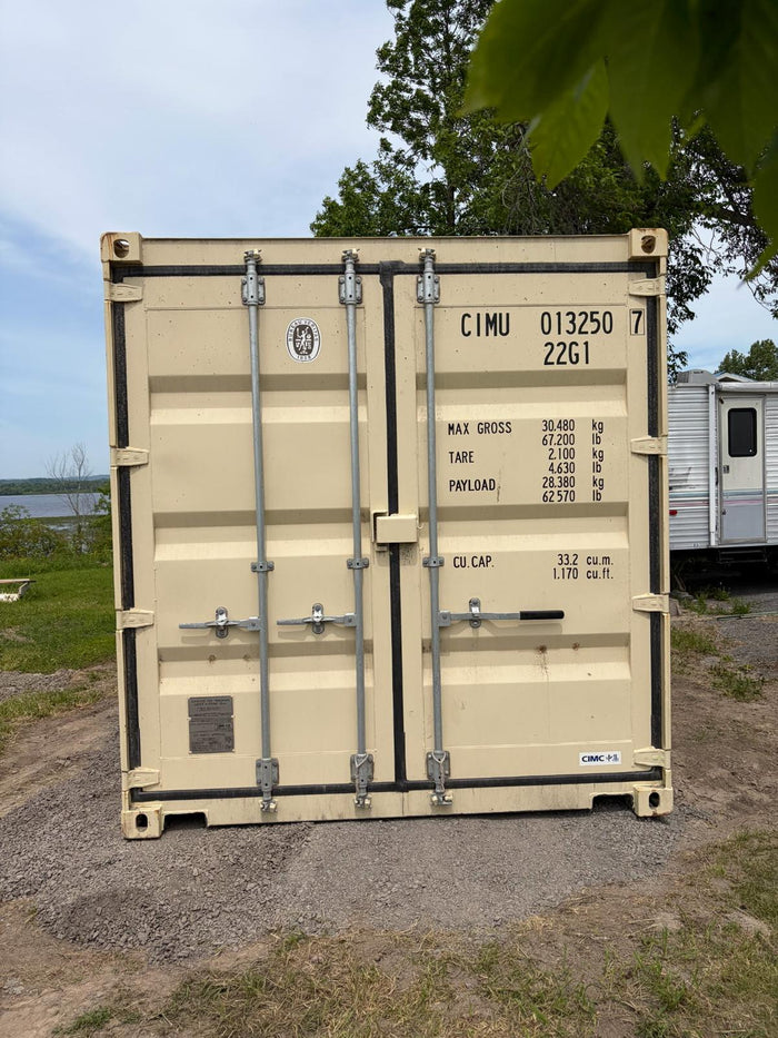 Photo: container on a customer's site