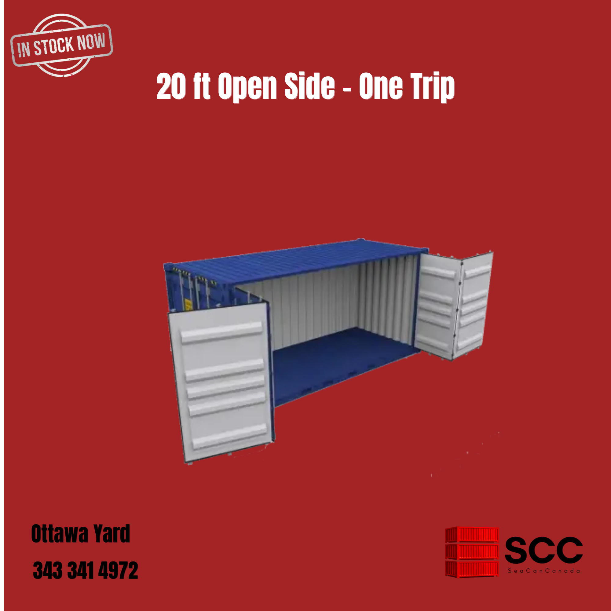 20 ft Open Side - One Trip