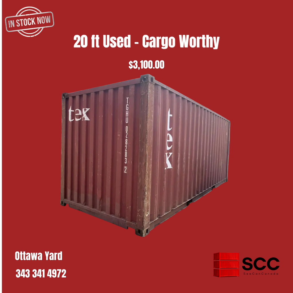 20 ft Used - Cargo Worthy