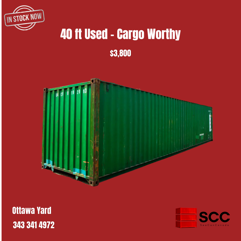 40 ft Used - Cargo Worthy