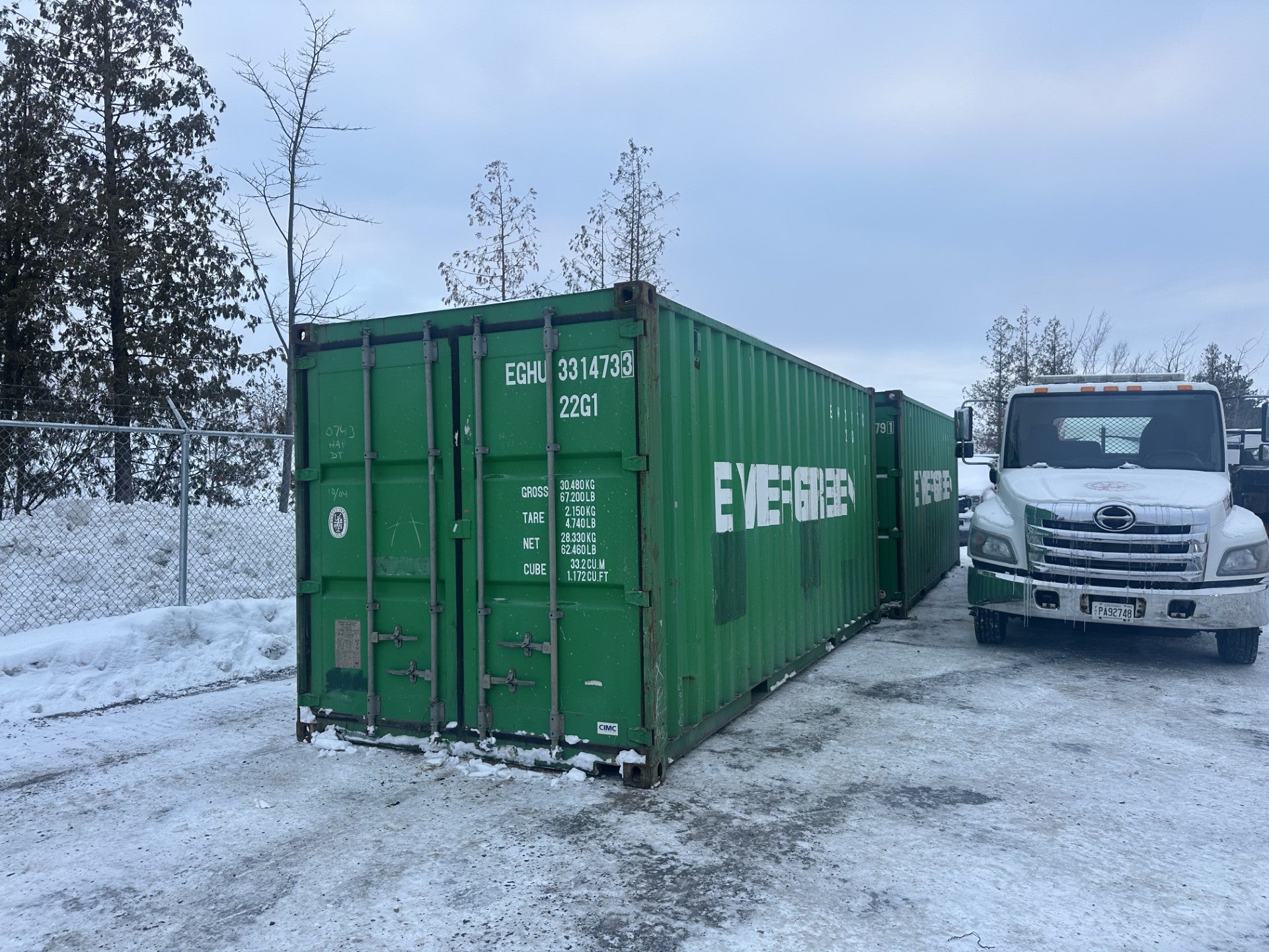 20 ft Used - Cargo Worthy